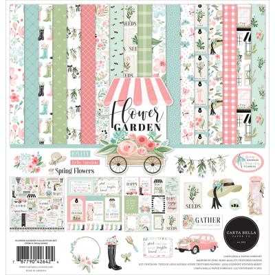 Carta Bella Flower Garden Designpapier - Collection Kit